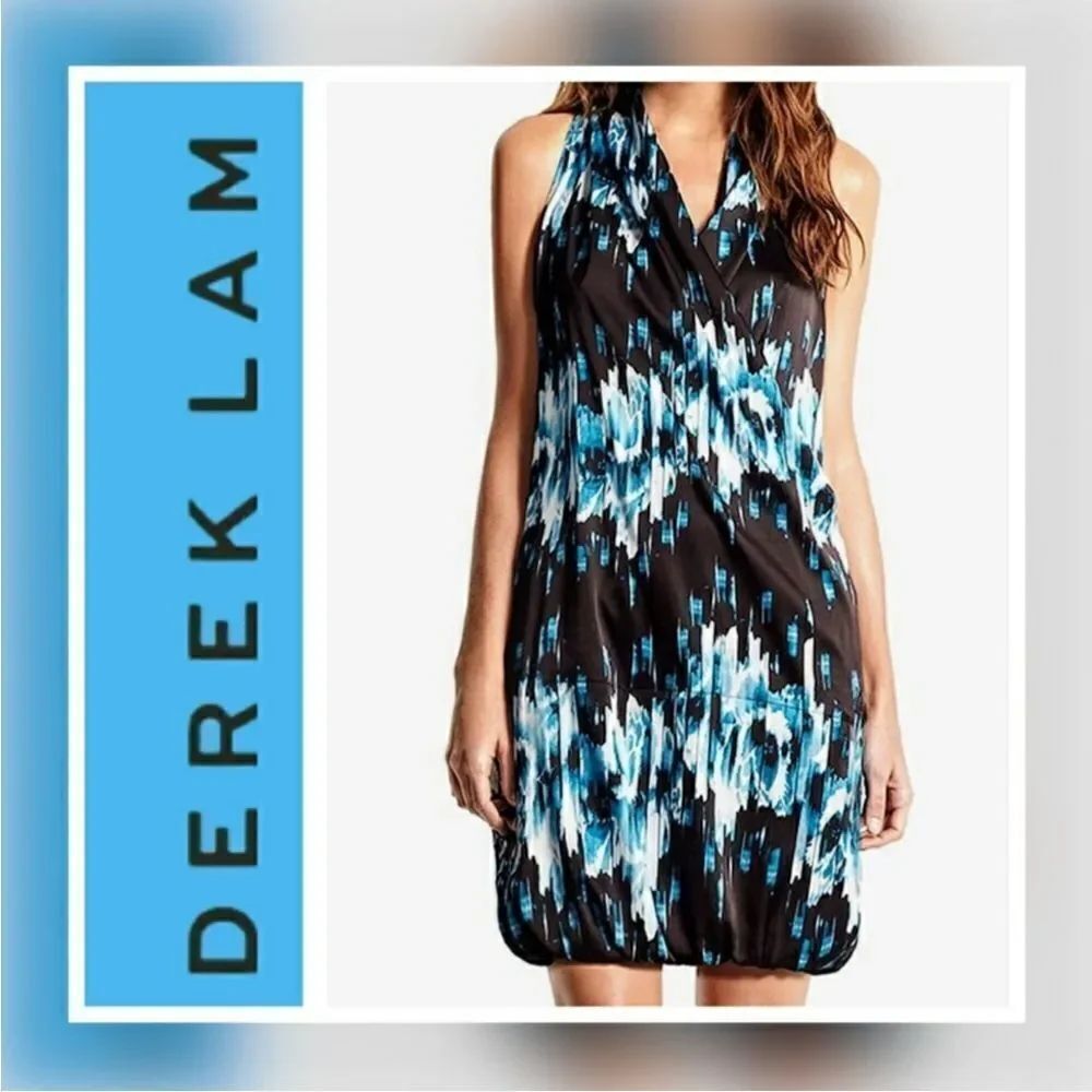 Derek Lam Sleeveless Wrap Dress Sz L